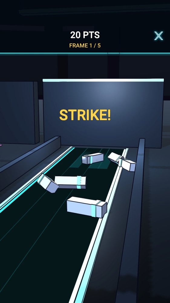 Bowling: a strike