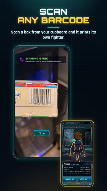 Scan any barcode